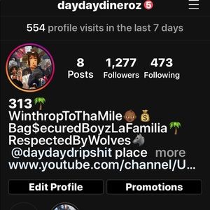 Follow me on all social media for a free